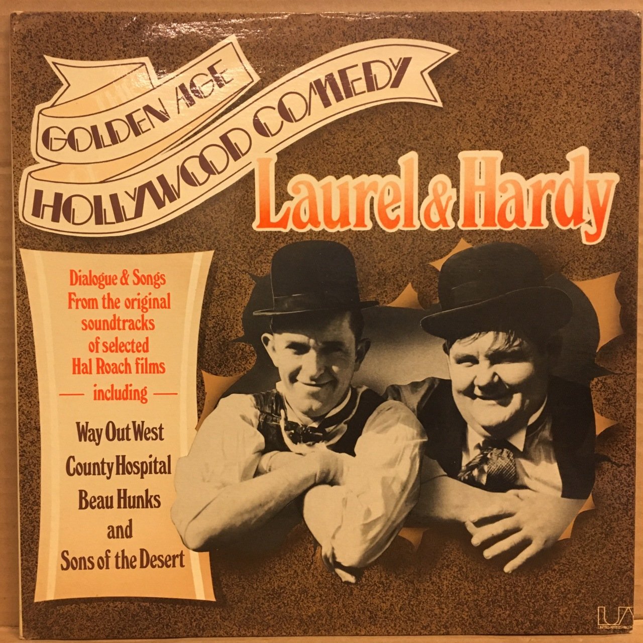 LAUREL & HARDY - DIALOGUE & SONGS FROM THE ORIGINAL SOUNDTRACKS... (1975) - LP 2.EL PLAK