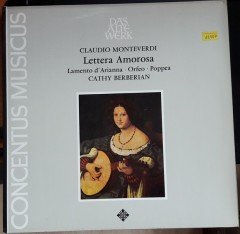 MONTEVERDI: LETTERA AMOROSA CATHY BERBERIAN - LP 2.EL