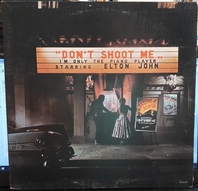 ELTON JOHN - DON'T SHOOT ME I'M ONLY THE PIANO PLAYER (1972) - 2.EL PLAK