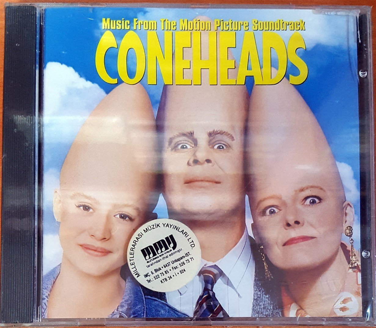CONEHEADS SOUNDTRACK / SOFT CELL PAUL SIMON R.E.M. (1993) CD SIFIR
