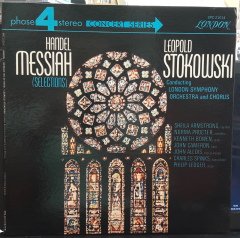 HANDEL: MESSIAH, LONDON SYMPHONY ORCHESTRA AND CGORUS, LEOPOLD STOKOWSKI - PLAK 2.EL LONDON PHASE 4 STEREO CONCERT SERIES