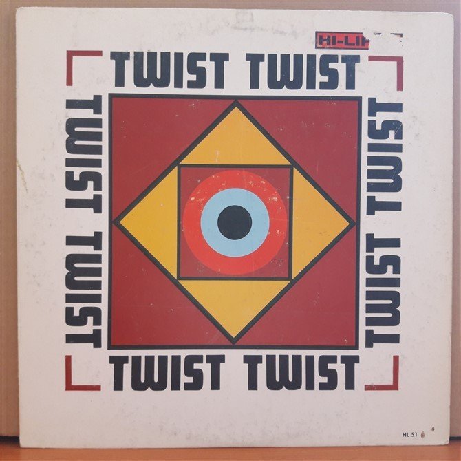 TWIST - JERRY LONG AND HIS TEEN TWISTERS - LP PLAK 2.EL