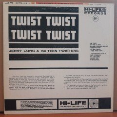 TWIST - JERRY LONG AND HIS TEEN TWISTERS - LP PLAK 2.EL