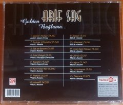 ARİF SAĞ - GOLDEN BAĞLAMA - CD 2.EL