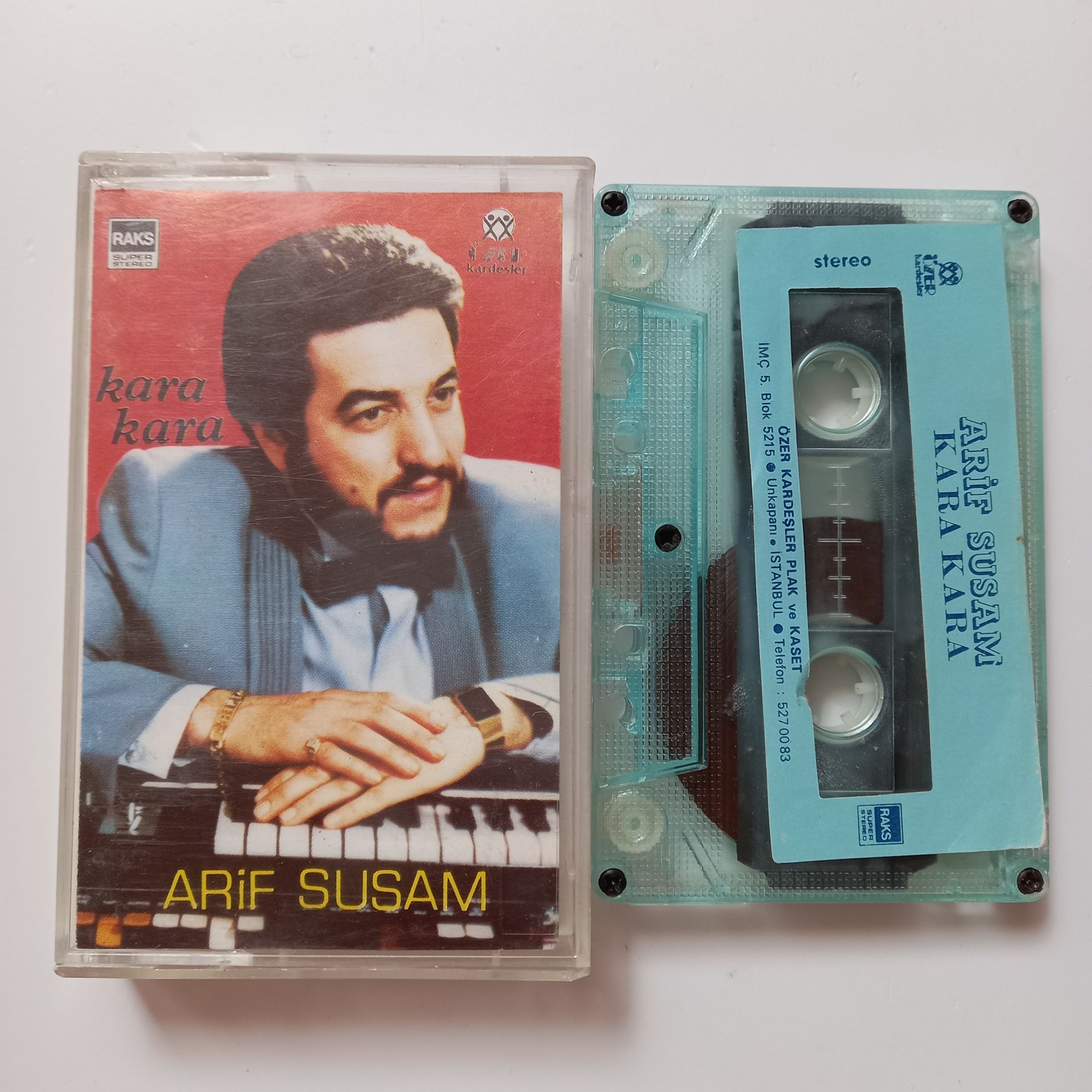 ARİF SUSAM - KARA KARA - KASET 2.EL