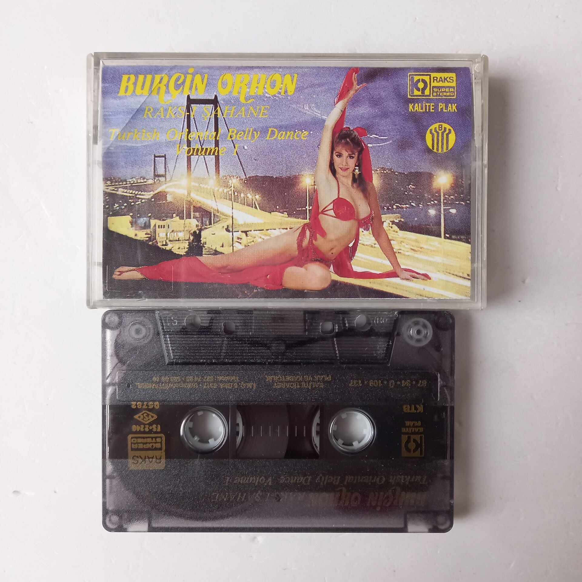 BURÇİN ORHON - RAKS-I ŞAHANE - TURKISH ORIENTAL BELLY DANCE VOLUME I (1987) - KASET 2.EL