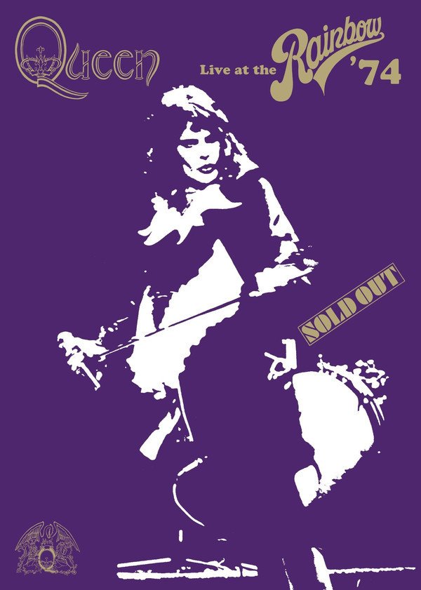QUEEN - LIVE AT THE RAINBOW'74 (2014) - DVD SIFIR