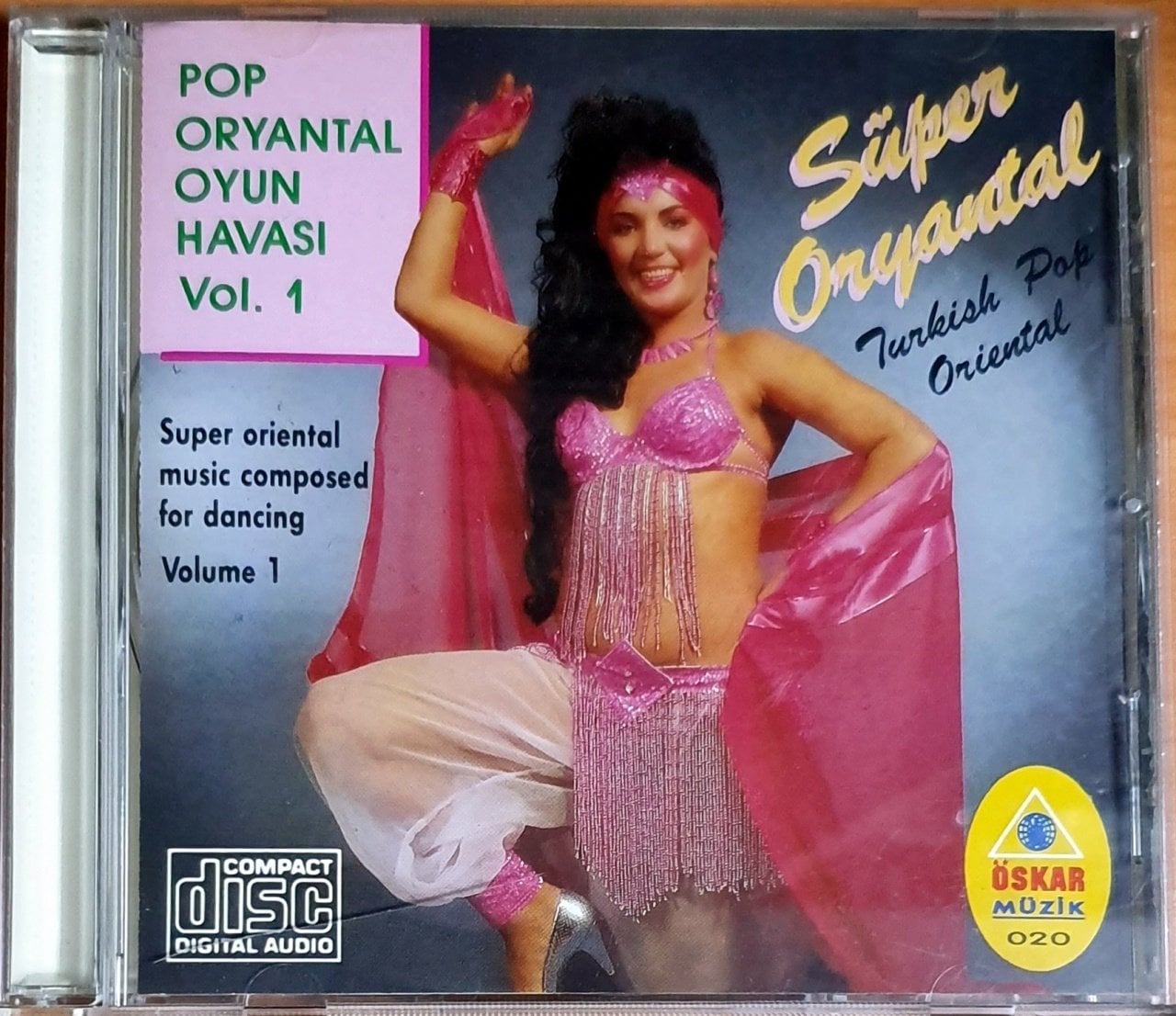 SÜPER ORYANTAL OYUN HAVASI VOL. 1 (1993) - CD AYÇO MÜZİK 2.EL