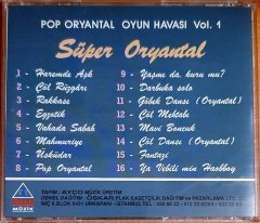 SÜPER ORYANTAL OYUN HAVASI VOL. 1 (1993) - CD AYÇO MÜZİK 2.EL