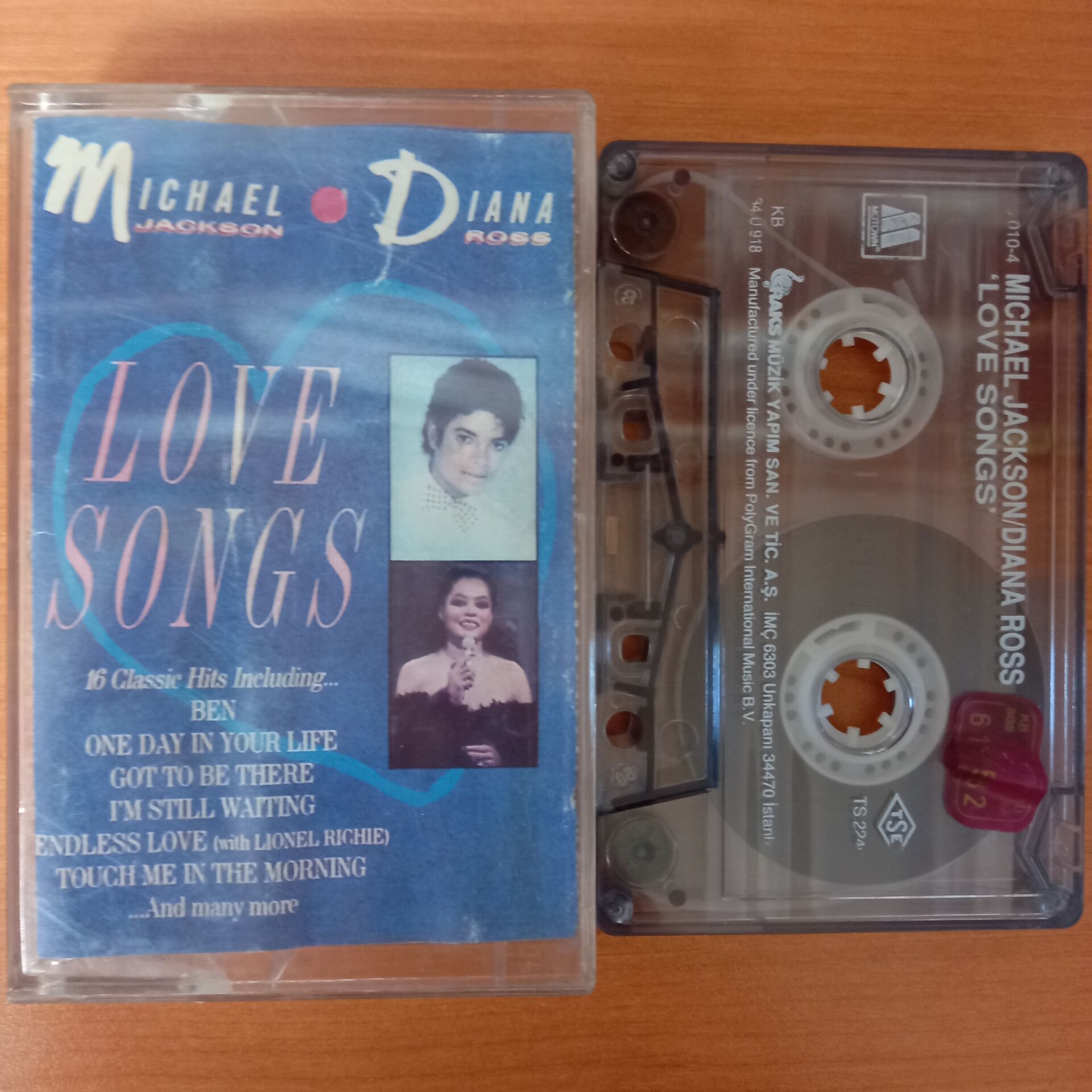 MICHAEL JACKSON, DIANA ROSS - LOVE SONGS - KASET 2.EL