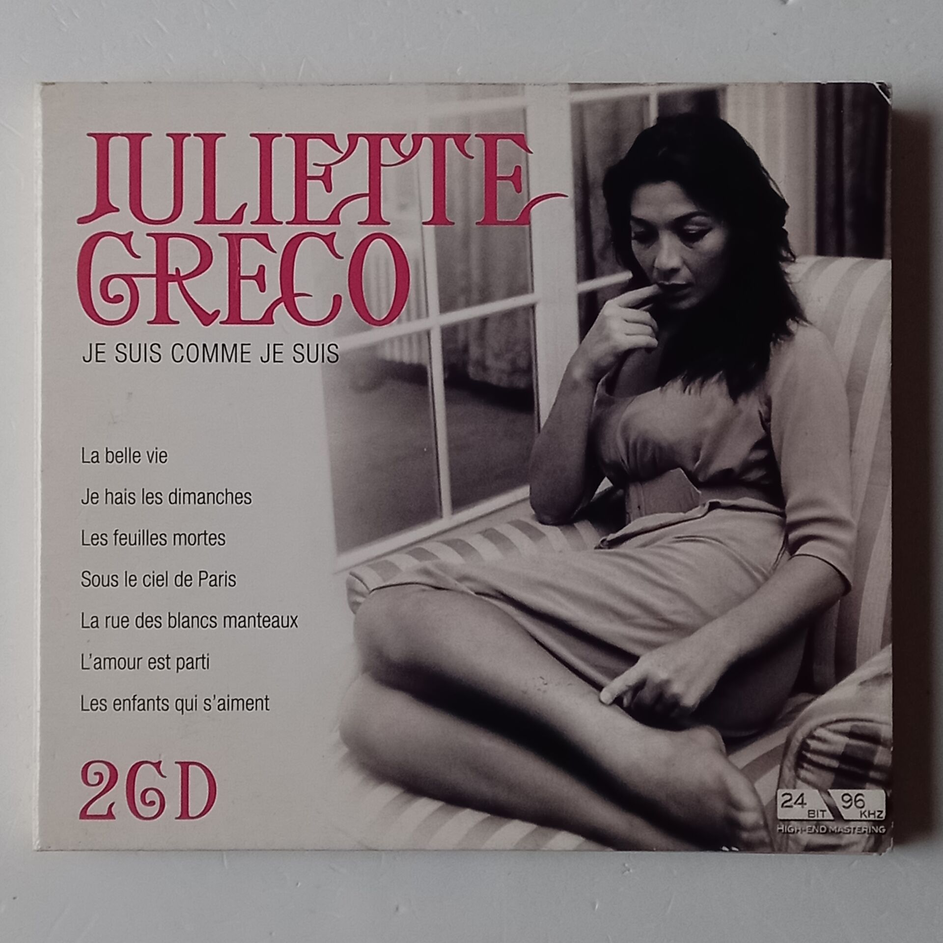JULIETTE GRECO – JE SUIS COMME JE SUIS (1999) - 2CD DIGIPAK 2.EL