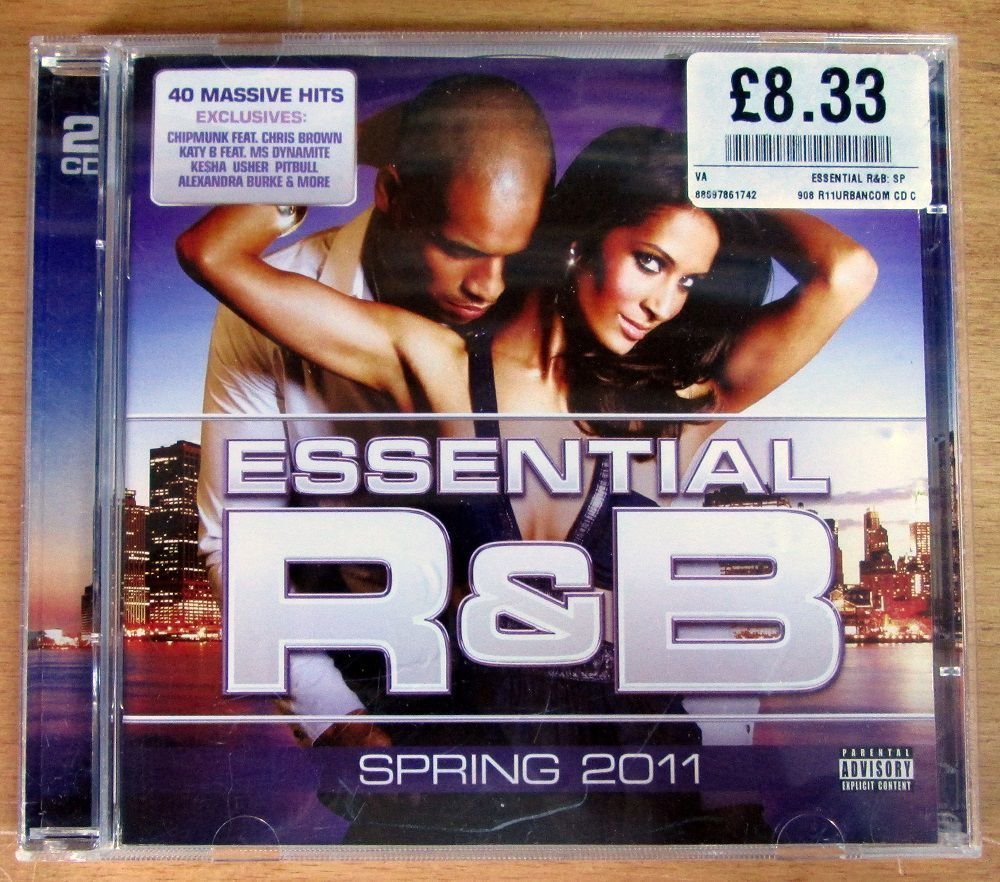 ESSENTIAL R&B SPRING 2011 - VARIOUS ARTISTS - 2CD KARIŞIK R'N'B 2.EL