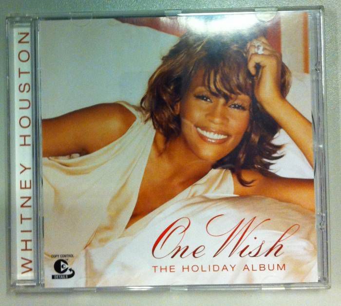 WHITNEY HOUSTON ONE WISH HOLIDAY ALBUM CD 2.EL