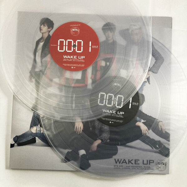 BTS - WAKE UP (2014) - 2xLP 2024 CLEAR COLOURED EDITION K-POP J-POP SIFIR PLAK