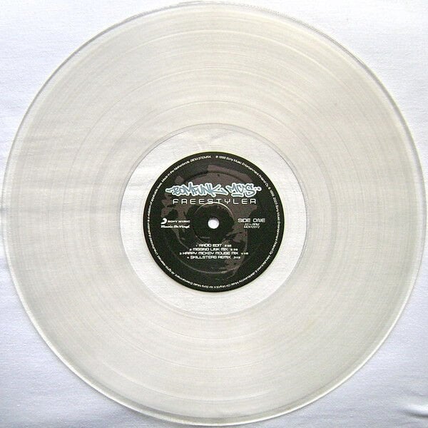 BOMFUNK MC'S - FREESTYLER (1999) - 12'' 33RPM MAXI SINGLE CRYSTAL CLEAR COLOURED & NUMBERED LIMITED EDITION SIFIR PLAK