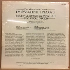 DVORAK QUINTETT IN A, OP. 81CLIFFORD CURZON SIFIR PLAK