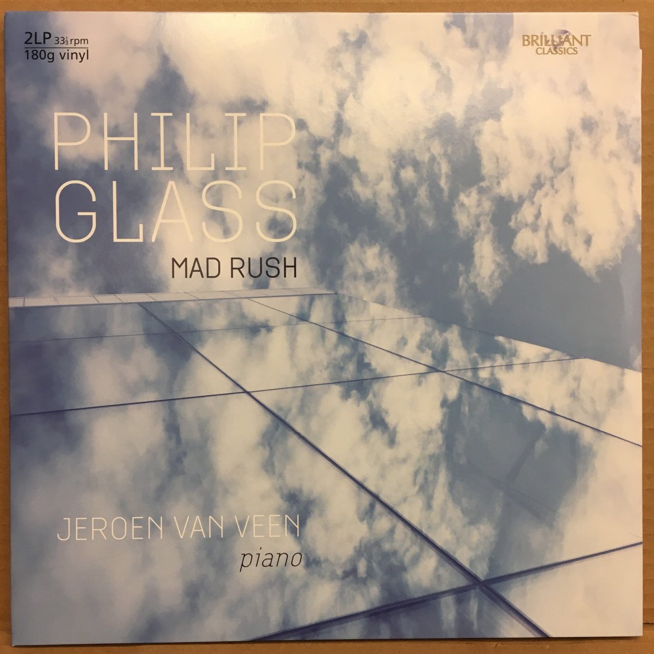 PHILIP GLASS MAD RUSH, JEROEN VAN HEEN PIANO 2014 2.EL 2PLAK