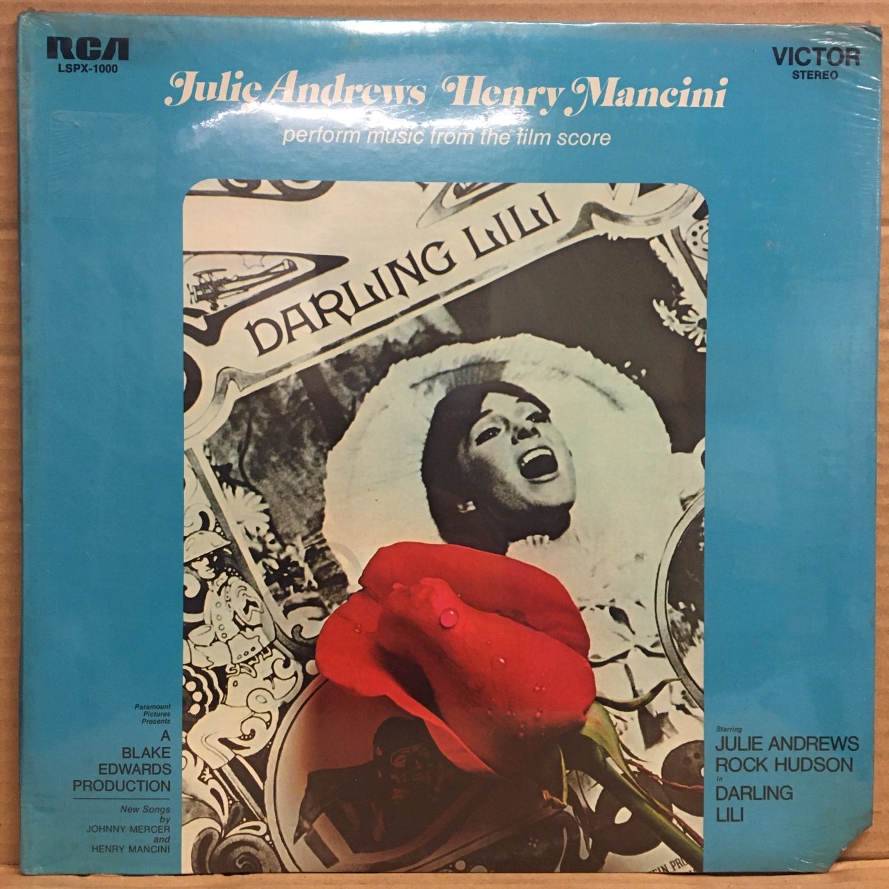 DARLING LILI - SOUNDTRACK JULIE ANDREWS HENRY MANCINI (1969) - LP DÖNEM BASKI SIFIR PLAK