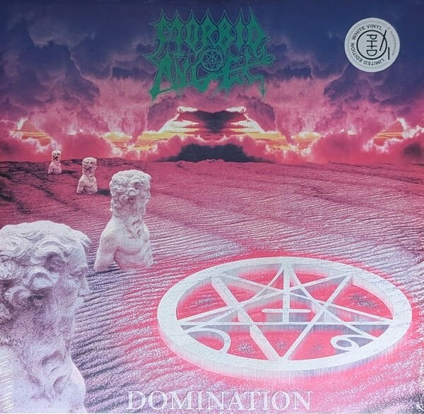 MORBID ANGEL - DOMINATION (1995) - LP 2025 WHITE COLOURED EDITION SIFIR PLAK