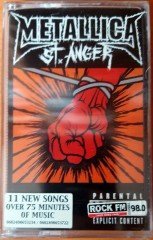 METALLICA - ST. ANGER CASSETTE MADE IN TURKEY ''NEW''