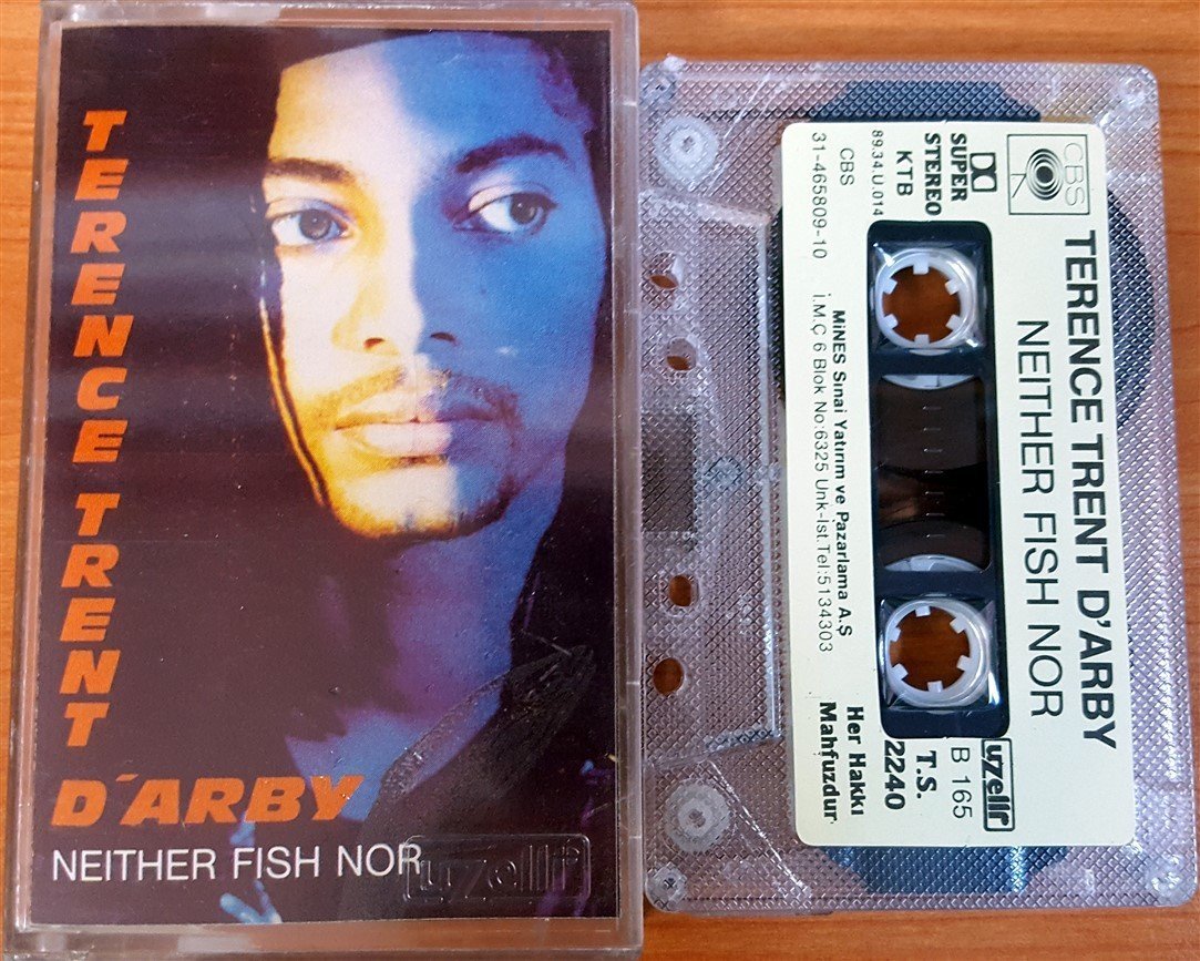 TERENCE TRENT D'ARBY - NEITHER FISH NOR (1989) UZELLI CASSETTE MADE IN TURKEY ''USED'' PAPER LABEL