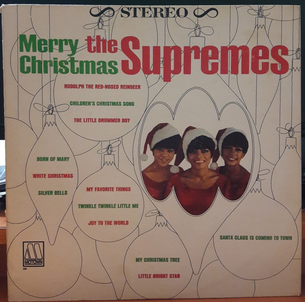 THE SUPREMES - MERRY CHRISTMAS (1965) - PLAK 2.EL
