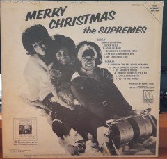 THE SUPREMES - MERRY CHRISTMAS (1965) - PLAK 2.EL