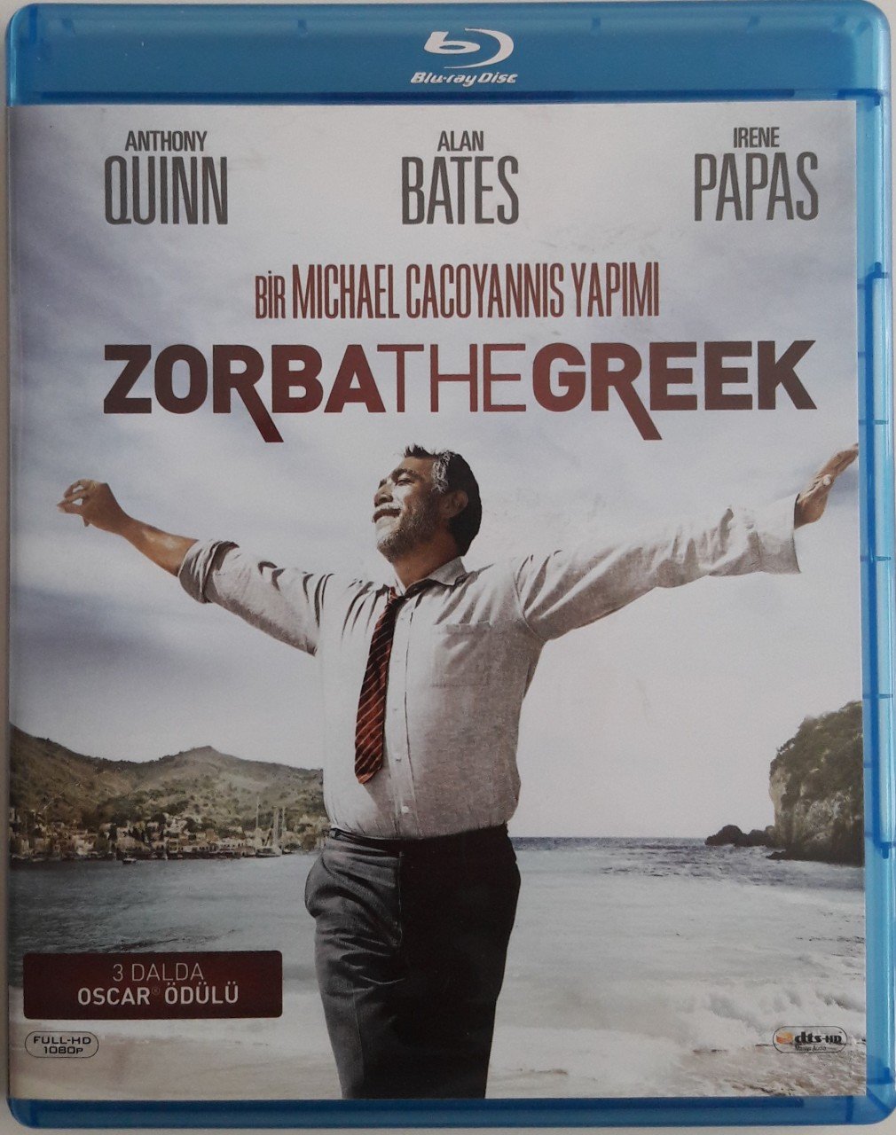 ZORBA THE GREEK - ANTHONY QUINN - ALAN BATES - IRENE PAPAS - BLU-RAY 2.EL (NIKOS KAZANTZAKIS)