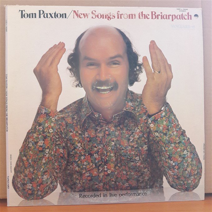 TOM PAXTON - NEW SONGS FROM THE BRIARPATCH (1977) - LP 2.EL PLAK