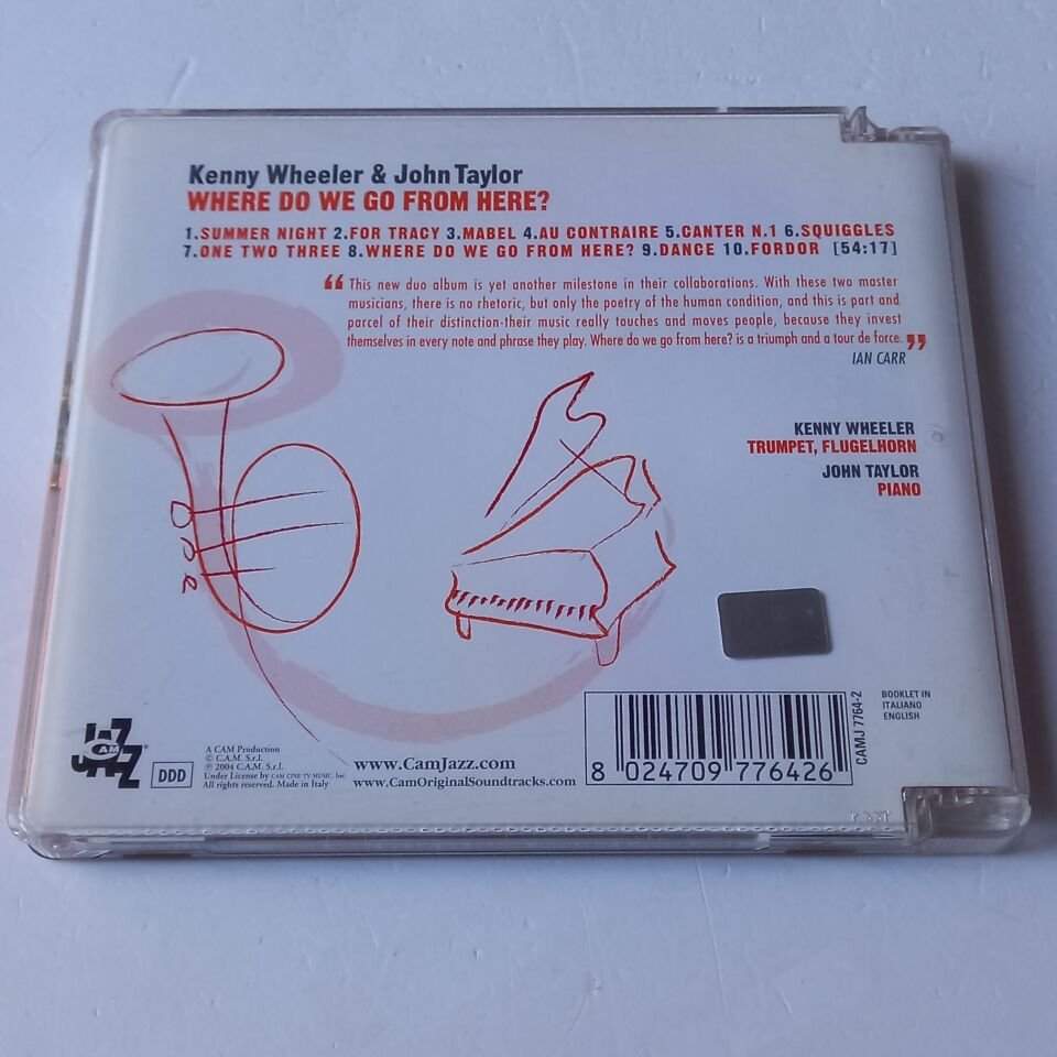 KENNY WHEELER & JOHN TAYLOR – WHERE DO WE GO FROM HERE? (2004) - CD 2.EL