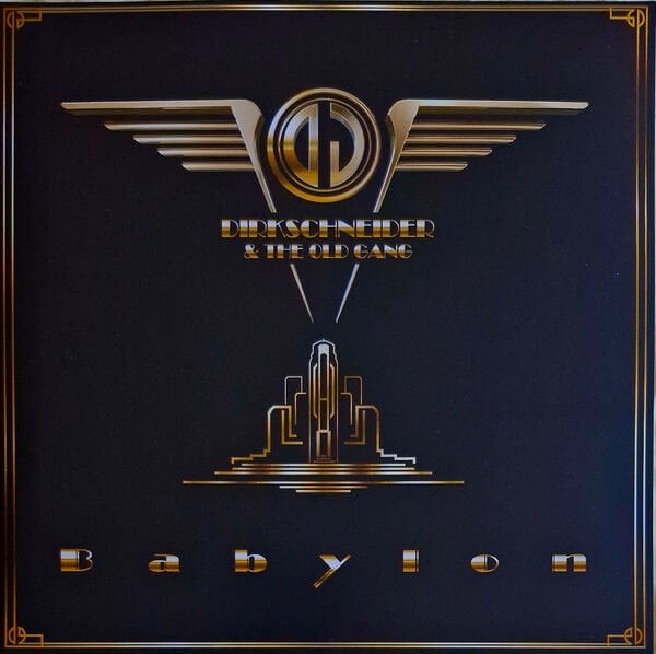 DIRKSCHNEIDER & THE OLD GANG - BABYLON (2025) - 2LP GOLD OPAQUE COLOURED SIFIR PLAK