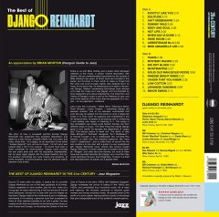 DJANGO REINHARDT - BEST OF (1960) - LP 180GR 2020 EDITION SIFIR PLAK
