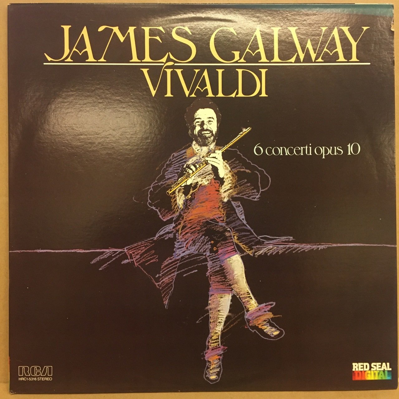 JAMES GALWAY VIVALDI 6 CONCERTI OP.10 1985 2.EL PLAK