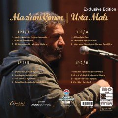 MAZLUM ÇİMEN - USTA MALI (2018) - 2LP 2021 SINIRLI BASIM NUMARALI SIFIR PLAK