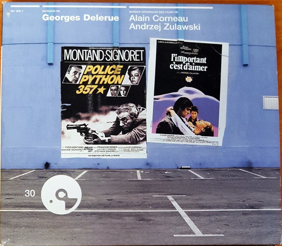 GEORGES DELERUE - POLICE PYTHON 357 / L'IMPORTANT C'EST D'AIMER (2004) CD 2.EL