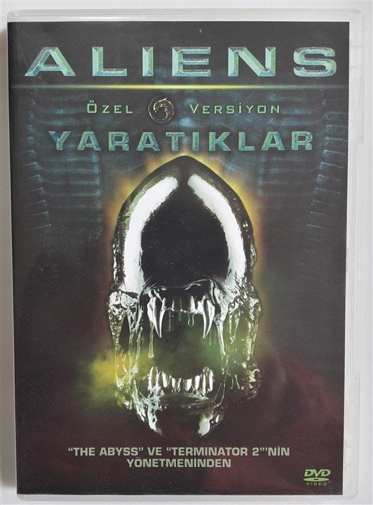 ALIENS (1986) - YARATIKLAR - ÖZEL VERSİYON - SIGOURNEY WEAVER - JAMES CAMERON - DVD 2.EL