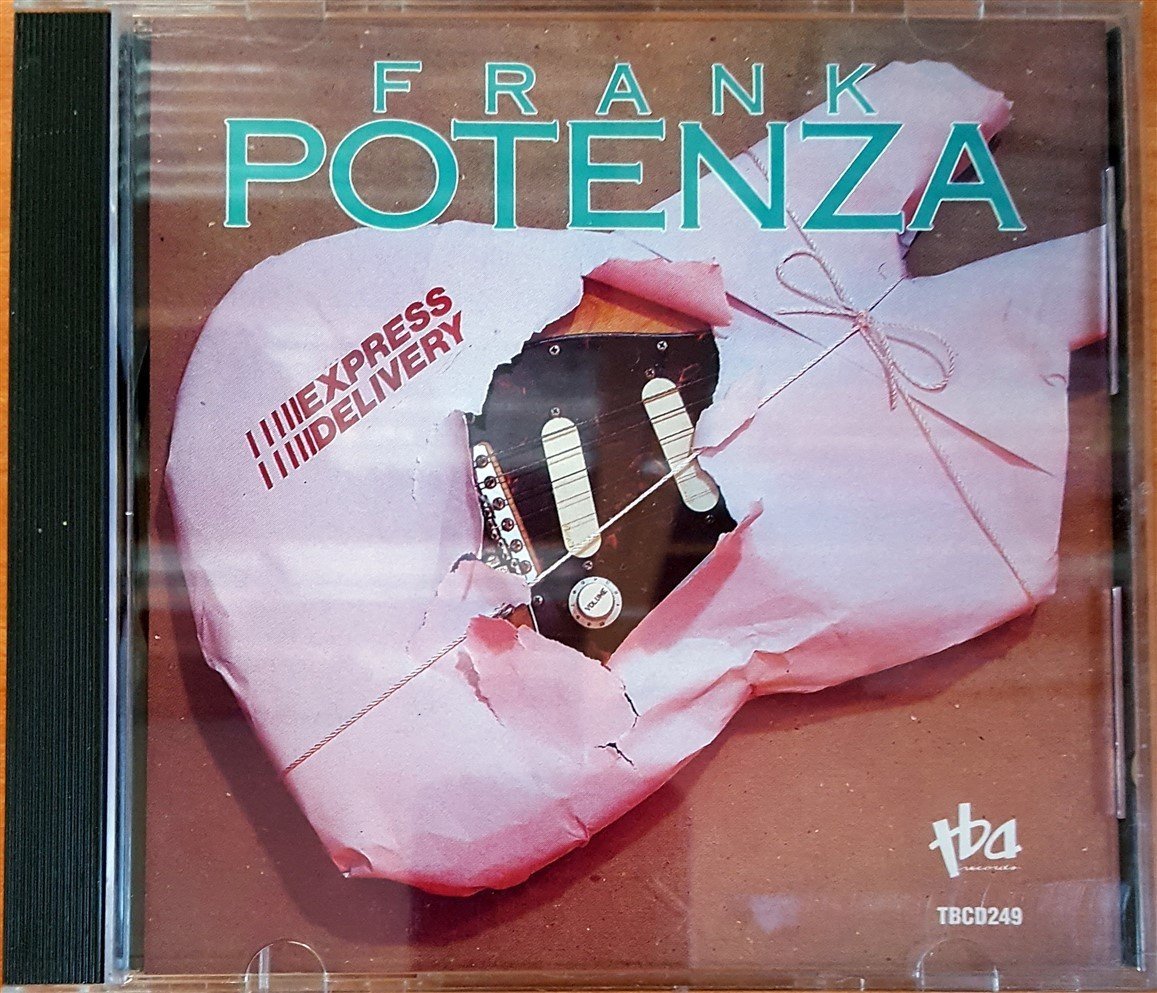 FRANK POTENZA - EXPRESS DELIVERY (1989) TBA RECORDS CD 2.EL
