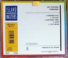 CAT STEVENS - FOREIGNER (1973) - CD FOLK ROCK 2.EL