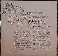 MUSIC FOR RELAXATION - PLAK 2.EL