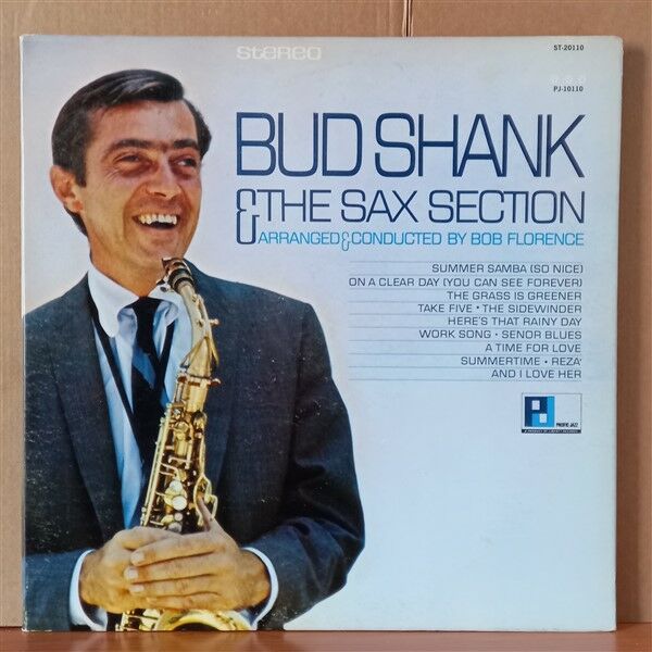 BUD SHANK – BUD SHANK AND THE SAX SECTION (1966) - LP 2.EL PLAK