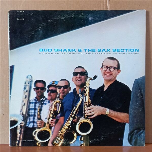 BUD SHANK – BUD SHANK AND THE SAX SECTION (1966) - LP 2.EL PLAK