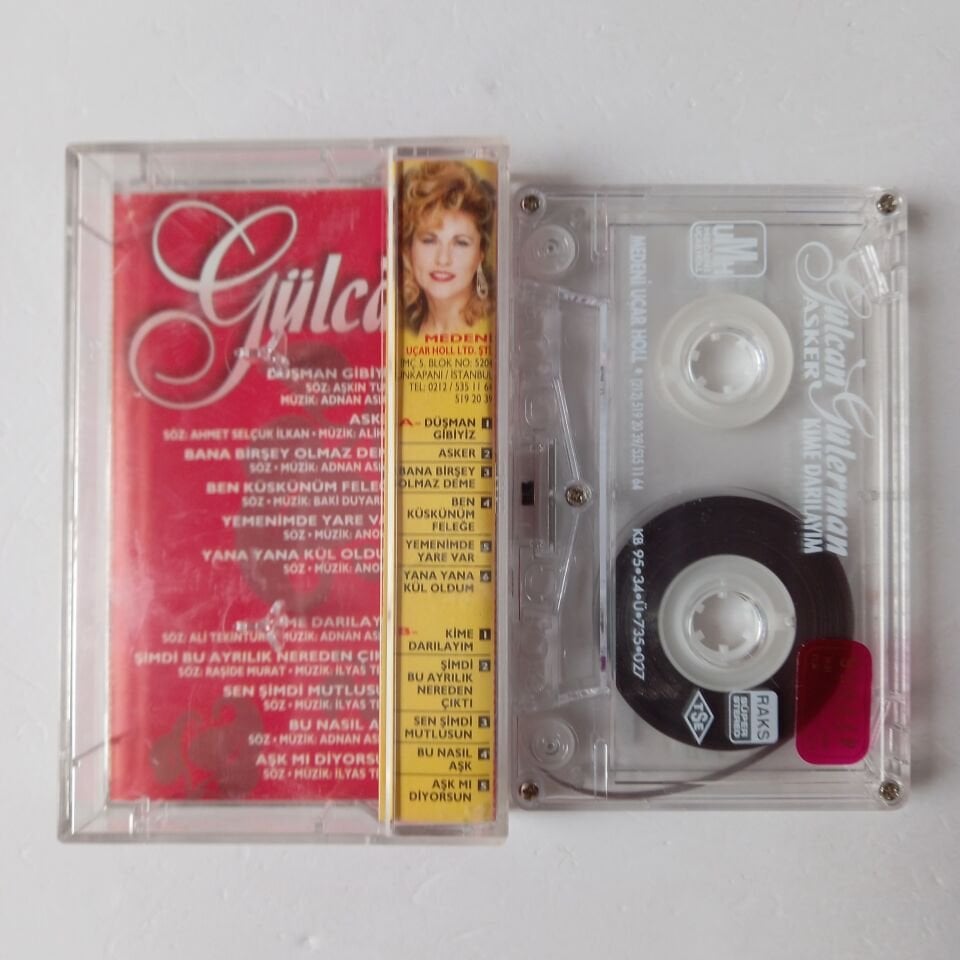 GÜLCAN GÜLERMAN - ASKER - KİME DARILAYIM (1995) - KASET 2.EL