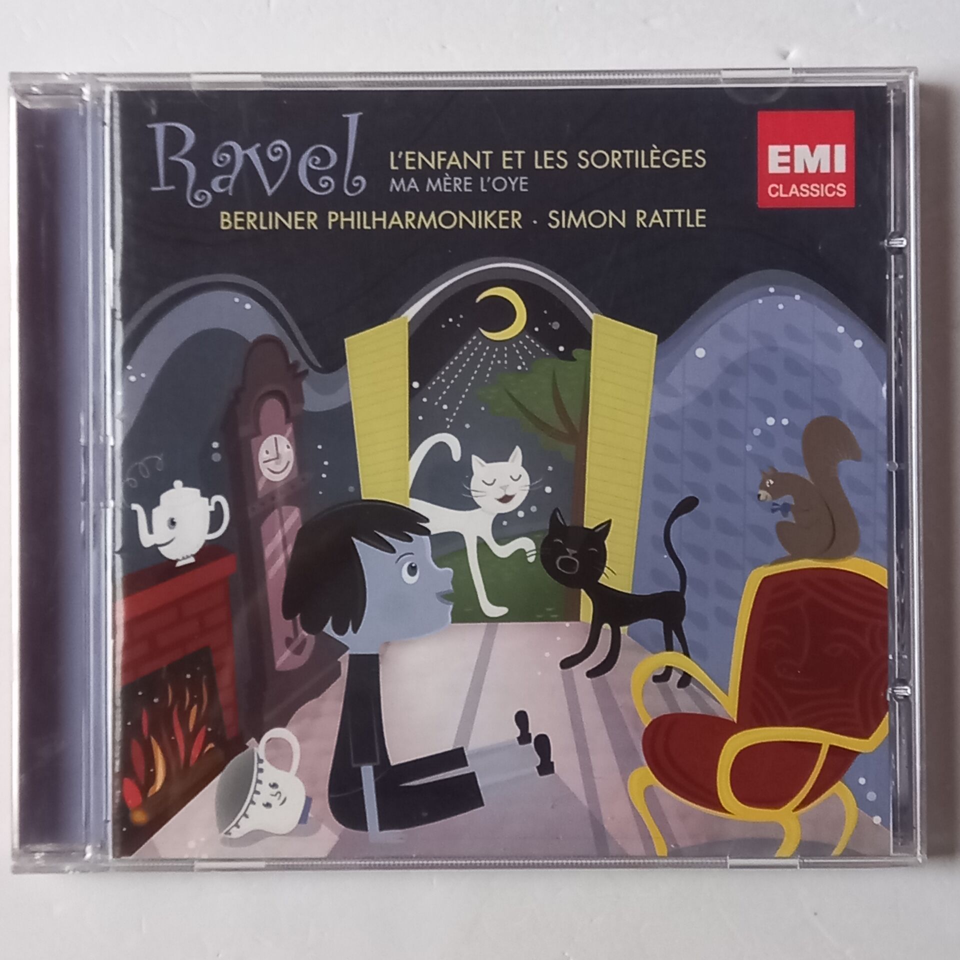 RAVEL:  L\'ENFANT ET LES SORTILEGES ETC. BERLINER PHILHARMONIKER, SIMON RATTLE (2009) - CD 2.EL