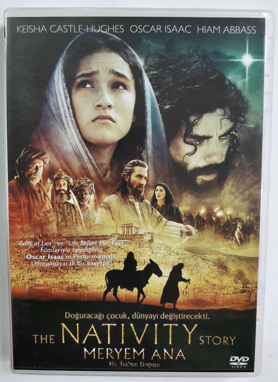 MERYEM ANA HZ. İSA'NIN DOĞUŞU - THE NATIVITY STORY - DVD 2.EL