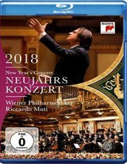 NEW YEAR'S CONCERT 2018 VIENNA PHILHARMONIC RICCARDO MUTI - BLU-RAY SIFIR