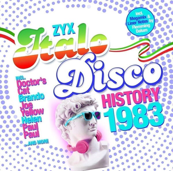 ITALO DISCO HISTORY 1983 -VARIOUS ARTISTS - DOCTOR'S CAT, BRANDO,JOE YELLOW... (2021) - 2LP 2025 REISSUE LIMITED NUMBERED EDITION VINYL SIFIR PLAK