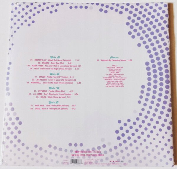 ITALO DISCO HISTORY 1983 -VARIOUS ARTISTS - DOCTOR'S CAT, BRANDO,JOE YELLOW... (2021) - 2LP 2025 REISSUE LIMITED NUMBERED EDITION VINYL SIFIR PLAK