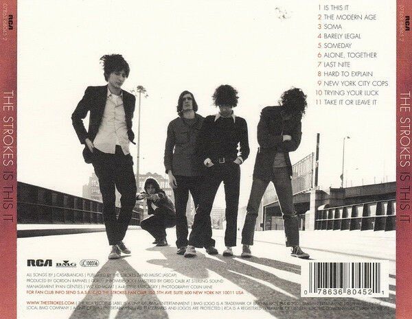 THE STROKES – IS THIS IT (2001) - CD / JEWEL CASE AMBALAJINDA SIFIR