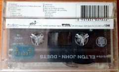 ELTON JOHN - DUETS (1993) YONCA TRANSPARENT CASSETTE MADE IN TURKEY ''NEW''