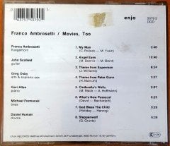FRANCO AMBROSETTI - MOVIES, TOO / JOHN SCOFIELD, GREG OSBY, GERI ALLEN, MICHAEL FORMANEK, DANIEL HUMAIR (1988) ENJA RECORDS CD 2.EL